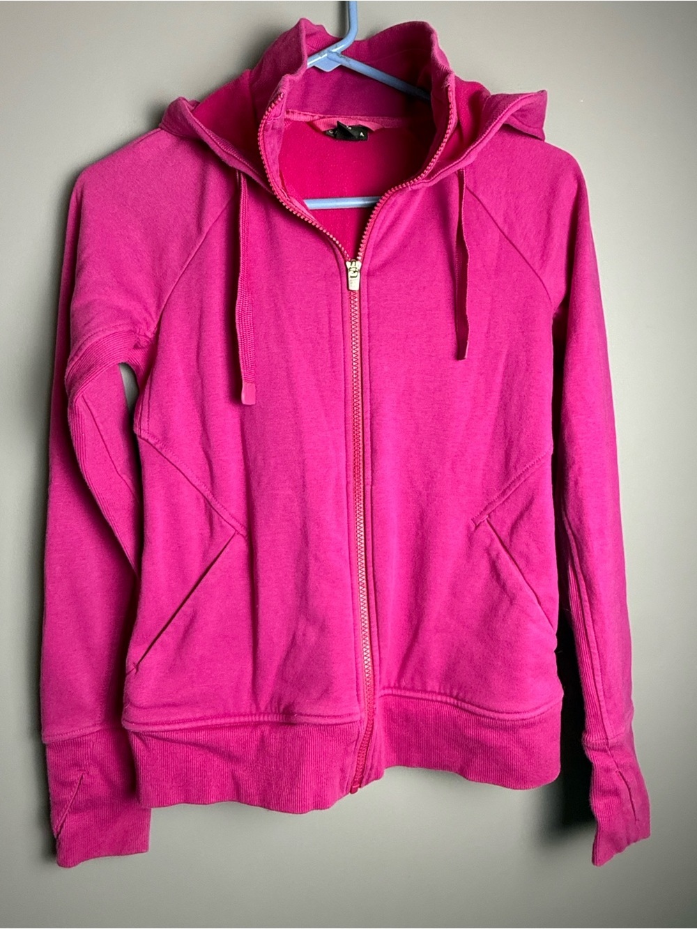 Athleta Triumph Full-Zip Hooded Sweatshirt Womens Sz XS